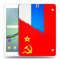 Дизайнерский силиконовый чехол для Samsung Galaxy Tab S2 9.7 Флаг СССР 