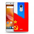 Дизайнерский пластиковый чехол для ZTE Blade X9 Флаг СССР 