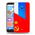 Дизайнерский пластиковый чехол для Nokia Lumia 1320 Флаг СССР 