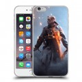 Дизайнерский силиконовый чехол для Iphone 6 Plus/6s Plus Battlefield