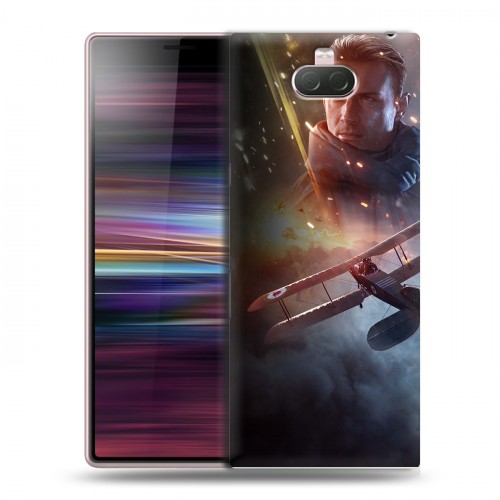 Дизайнерский силиконовый чехол для Sony Xperia 10 Battlefield