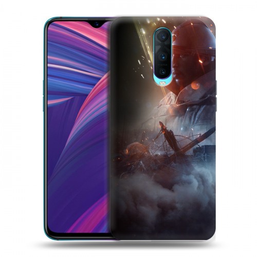 Дизайнерский пластиковый чехол для OPPO RX17 Pro Battlefield