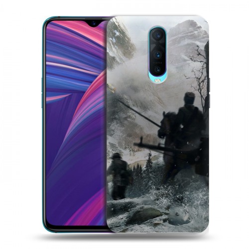 Дизайнерский пластиковый чехол для OPPO RX17 Pro Battlefield