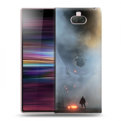 Дизайнерский силиконовый чехол для Sony Xperia 10 Battlefield