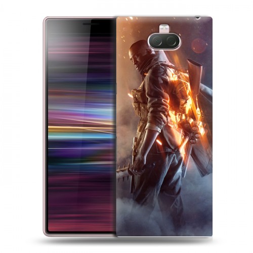 Дизайнерский силиконовый чехол для Sony Xperia 10 Battlefield