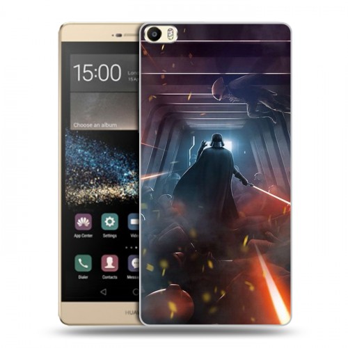 Дизайнерский пластиковый чехол для Huawei P8 Max Star Wars Battlefront