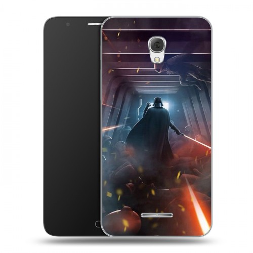 Дизайнерский пластиковый чехол для Alcatel Pop 4 Plus Star Wars Battlefront