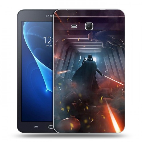 Дизайнерский силиконовый чехол для Samsung Galaxy Tab A 7 (2016) Star Wars Battlefront