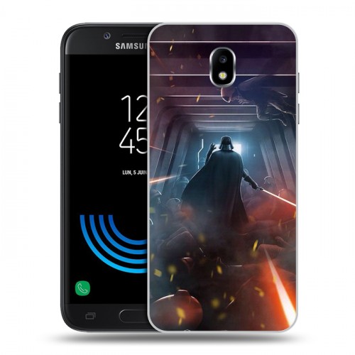 Дизайнерский пластиковый чехол для Samsung Galaxy J5 (2017) Star Wars Battlefront