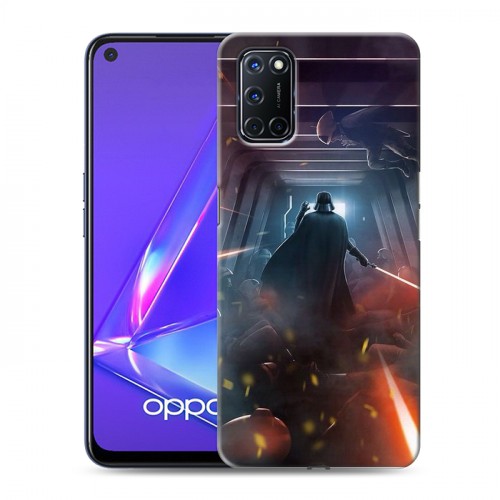 Дизайнерский пластиковый чехол для OPPO A52 Star Wars Battlefront