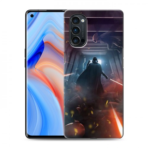 Дизайнерский пластиковый чехол для OPPO Reno4 Pro Star Wars Battlefront