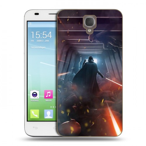 Дизайнерский пластиковый чехол для Alcatel One Touch Idol 2 S Star Wars Battlefront
