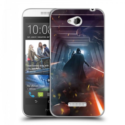 Дизайнерский силиконовый чехол для HTC Desire 616 Star Wars Battlefront