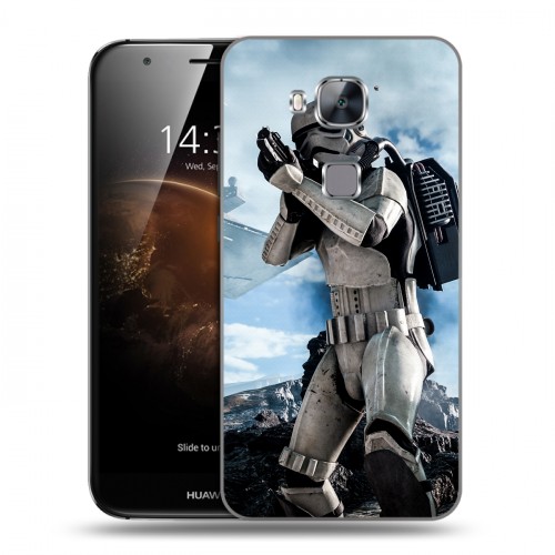 Дизайнерский пластиковый чехол для Huawei G8 Star Wars Battlefront