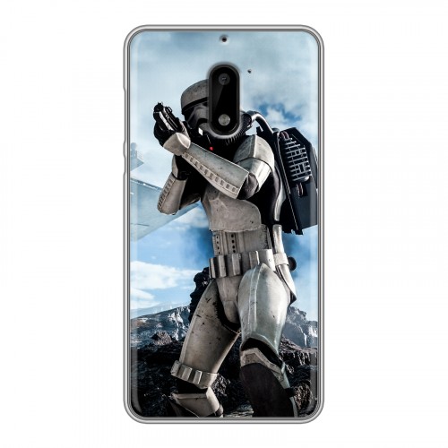 Дизайнерский пластиковый чехол для Nokia 6 Star Wars Battlefront