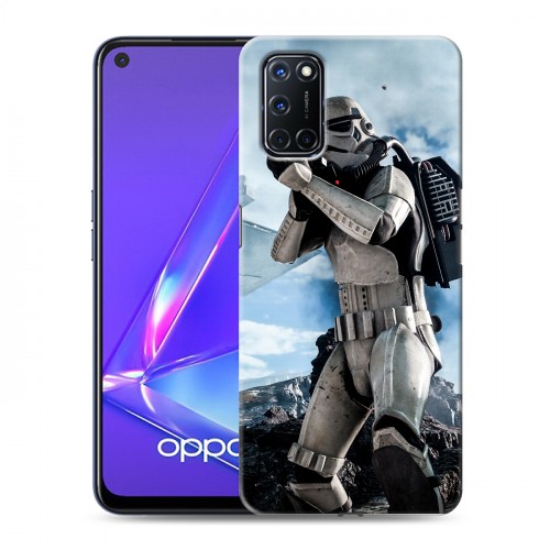 Дизайнерский пластиковый чехол для OPPO A52 Star Wars Battlefront