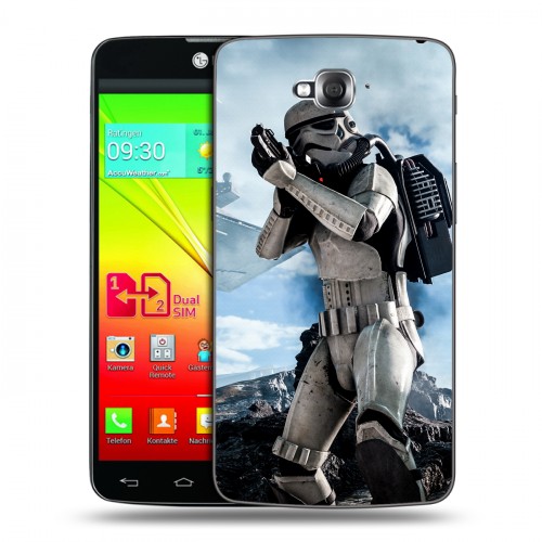 Дизайнерский силиконовый чехол для LG G Pro Lite Dual Star Wars Battlefront