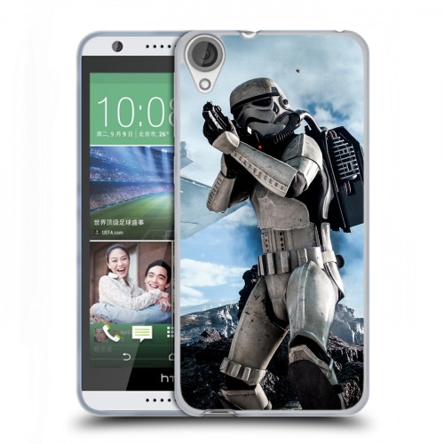 Дизайнерский силиконовый чехол для HTC Desire 820 Star Wars Battlefront
