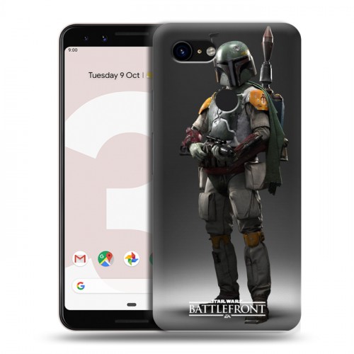 Дизайнерский пластиковый чехол для Google Pixel 3 Star Wars Battlefront