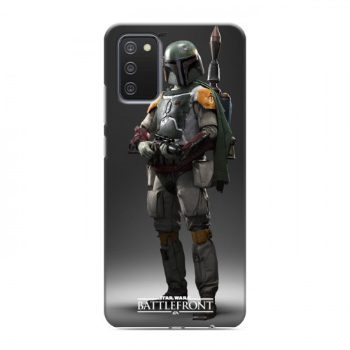 Дизайнерский пластиковый чехол для Samsung Galaxy A02s Star Wars Battlefront