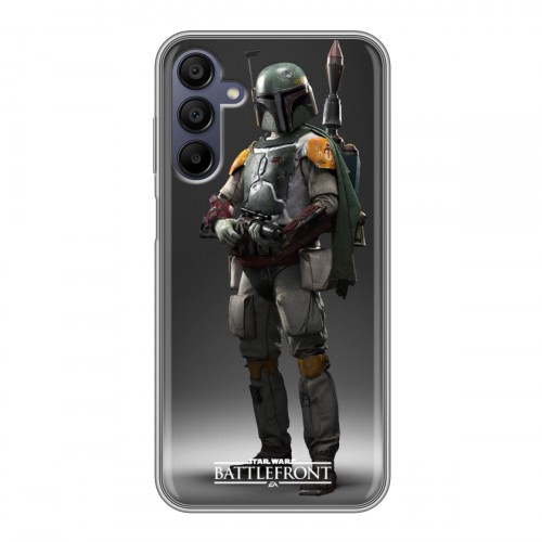 Дизайнерский силиконовый чехол для Samsung Galaxy A15 Star Wars Battlefront