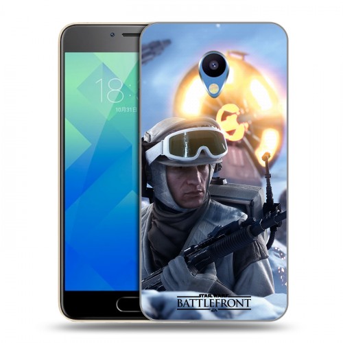 Дизайнерский силиконовый чехол для Meizu M5 Star Wars Battlefront