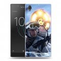 Дизайнерский пластиковый чехол для Sony Xperia L1 Star Wars Battlefront