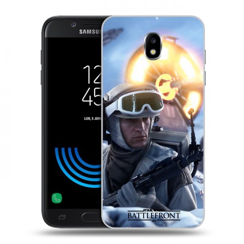 Дизайнерский пластиковый чехол для Samsung Galaxy J5 (2017) Star Wars Battlefront