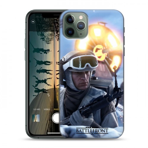 Дизайнерский пластиковый чехол для Iphone 11 Pro Star Wars Battlefront