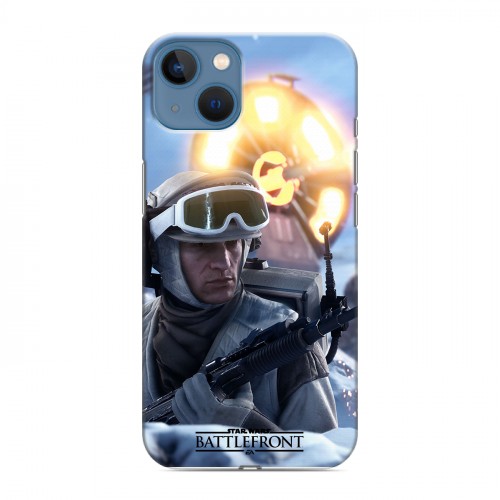 Дизайнерский силиконовый чехол для Iphone 13 Star Wars Battlefront