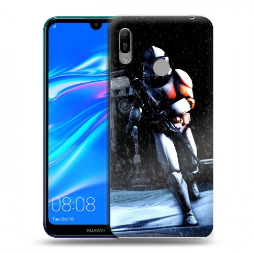 Дизайнерский пластиковый чехол для Huawei Y6 (2019) Star Wars Battlefront