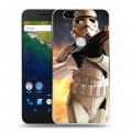 Дизайнерский силиконовый чехол для Google Huawei Nexus 6P Star Wars Battlefront