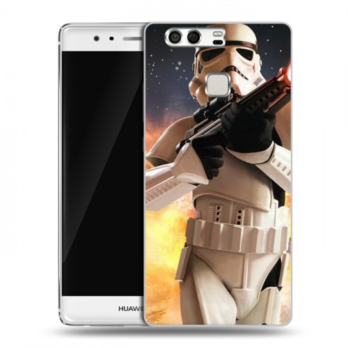 Дизайнерский силиконовый чехол для Huawei P9 Star Wars Battlefront