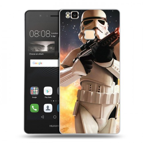 Дизайнерский пластиковый чехол для Huawei P9 Lite Star Wars Battlefront