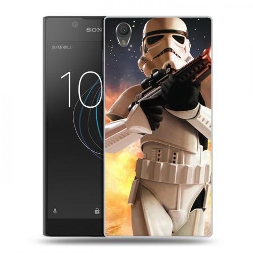 Дизайнерский пластиковый чехол для Sony Xperia L1 Star Wars Battlefront