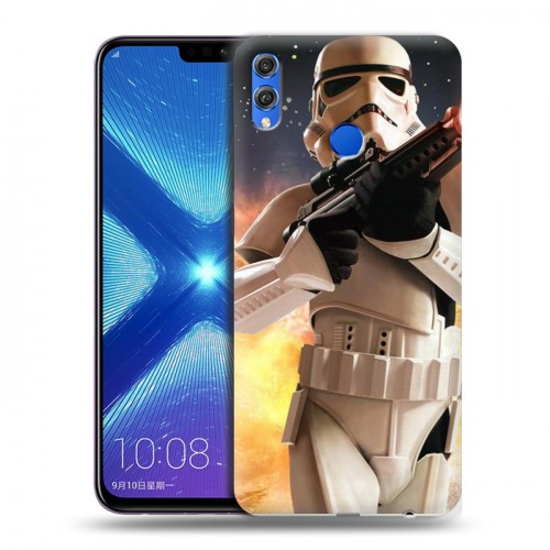 Дизайнерский силиконовый чехол для Huawei Honor 8X Star Wars Battlefront