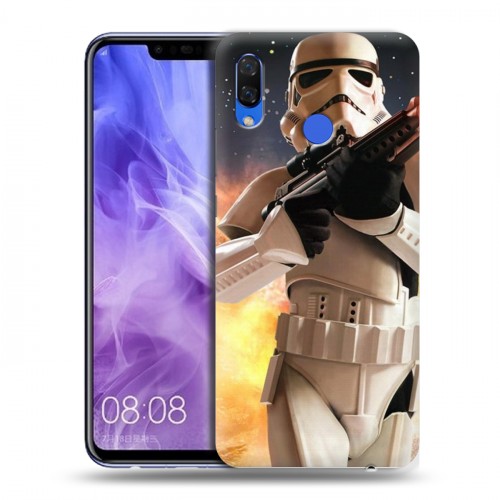 Дизайнерский пластиковый чехол для Huawei Nova 3i Star Wars Battlefront