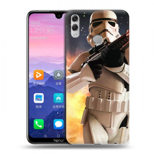 Дизайнерский пластиковый чехол для Huawei Honor 8X Max Star Wars Battlefront
