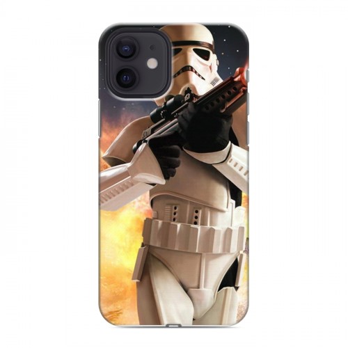 Дизайнерский силиконовый чехол для Iphone 12 Star Wars Battlefront