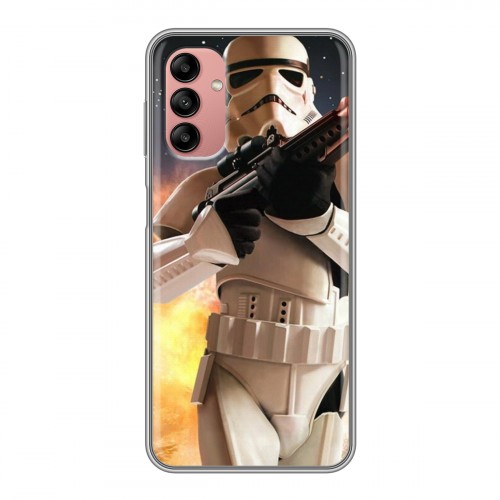 Дизайнерский пластиковый чехол для Samsung Galaxy A04s Star Wars Battlefront