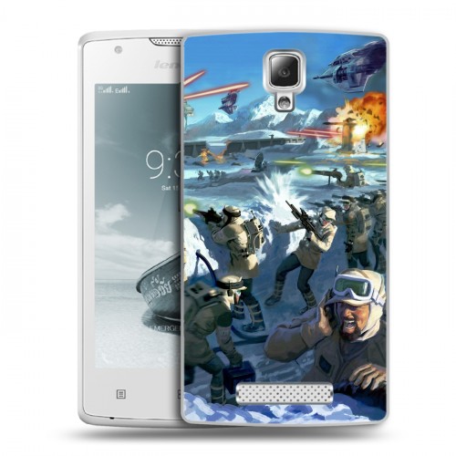 Дизайнерский пластиковый чехол для Lenovo A1000 Star Wars Battlefront