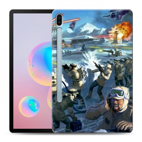 Дизайнерский силиконовый чехол для Samsung Galaxy Tab S6 Star Wars Battlefront