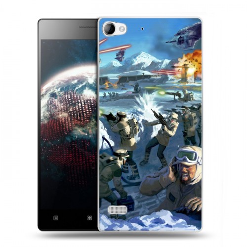 Дизайнерский пластиковый чехол для Lenovo Vibe X2 Star Wars Battlefront