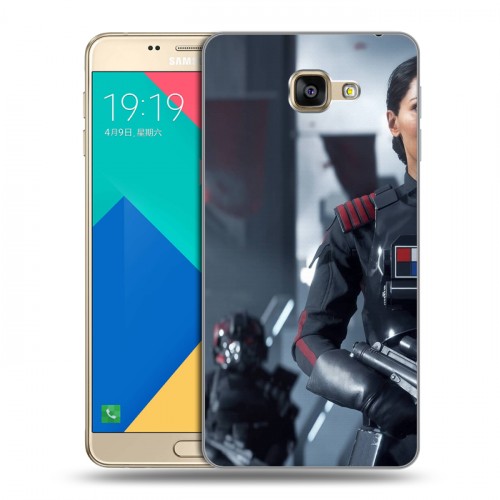Дизайнерский силиконовый чехол для Samsung Galaxy A9 Star Wars Battlefront