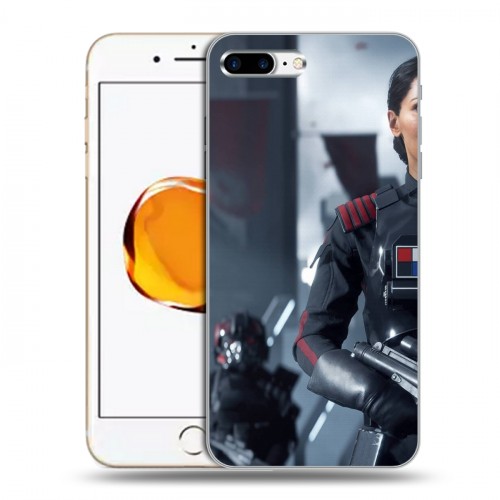 Дизайнерский силиконовый чехол для Iphone 7 Plus / 8 Plus Star Wars Battlefront