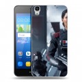 Дизайнерский пластиковый чехол для Huawei Y6 Star Wars Battlefront