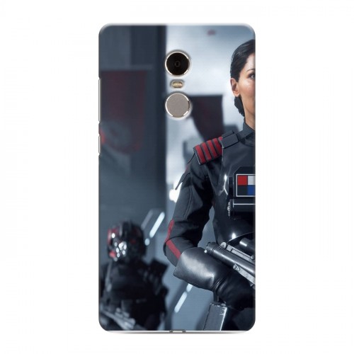 Дизайнерский силиконовый чехол для Xiaomi RedMi Note 4 Star Wars Battlefront