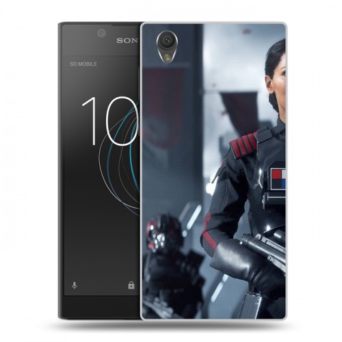 Дизайнерский пластиковый чехол для Sony Xperia L1 Star Wars Battlefront