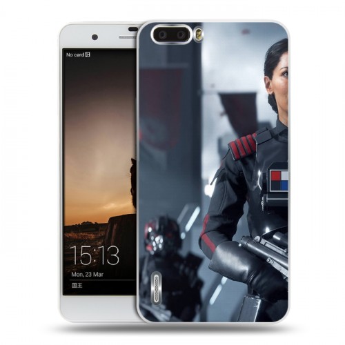 Дизайнерский пластиковый чехол для Huawei Honor 6 Plus Star Wars Battlefront