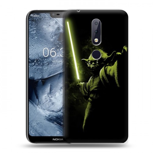 Дизайнерский пластиковый чехол для Nokia 6.1 Plus Звездные войны